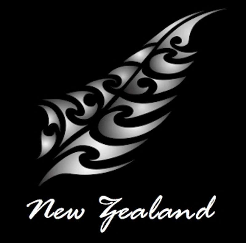 Kiwiana Gloss 24cm x 24cm New Zealand Carolina Trading