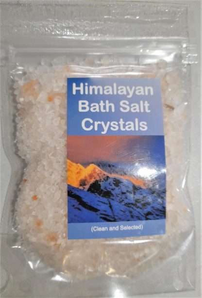 Salt Crystal Chips for a relaxing bath time Set of 5