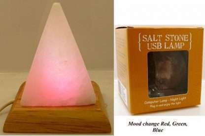 White Salt Pyramid Mood Change