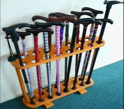 Walking Stick Scottish Tartan Checks - Image 3