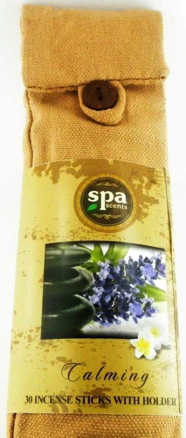 Spa Scents Incense Calming Fragrance Set of 6 refills
