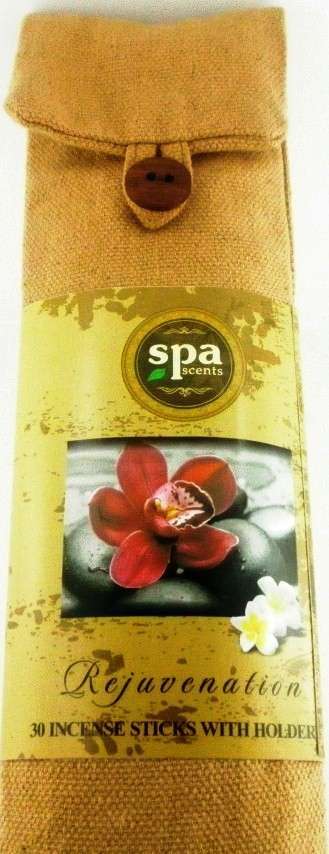 Spa Scents Incense Rejuvenation Fragrance Set of 6 refills