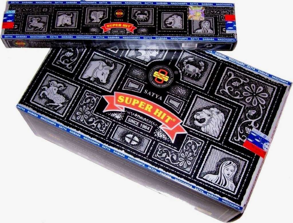 Super Hit Incense 40 gm Box of 12 packets
