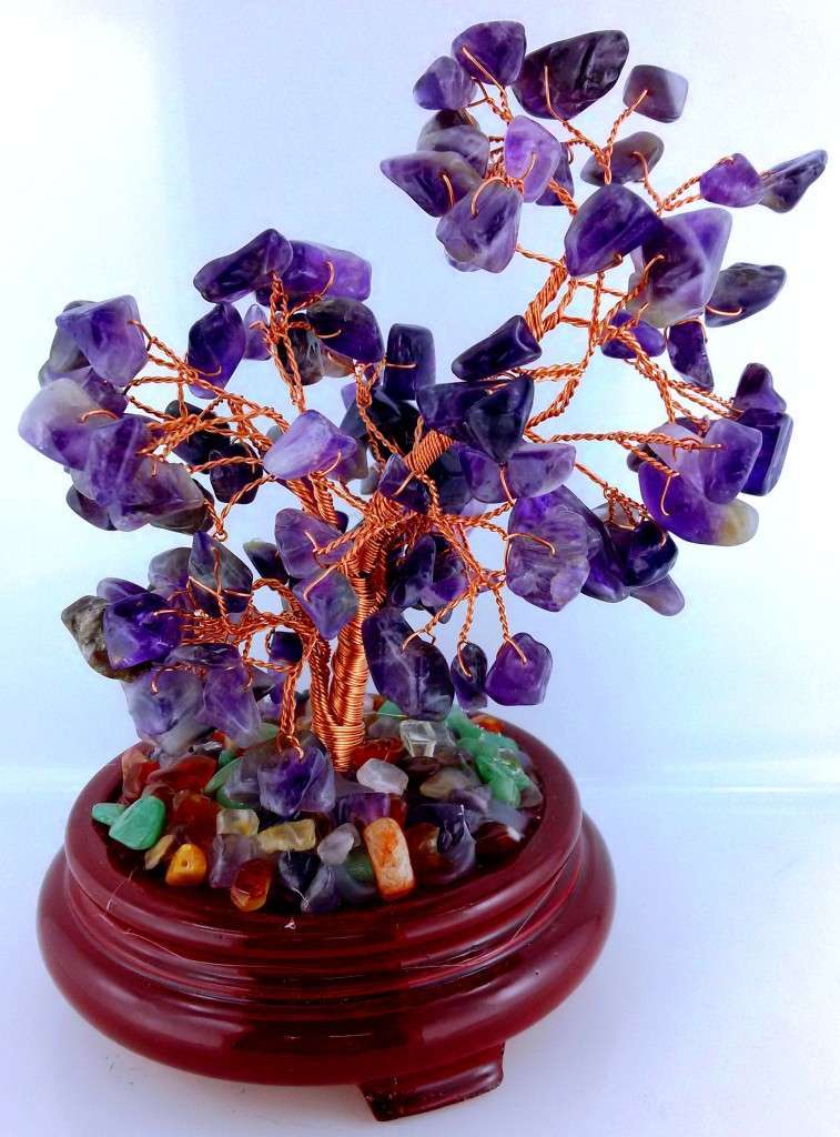 Gemstone Tree Large Amethyst