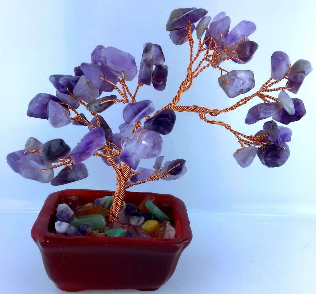 Gemstone Tree Small Amethyst