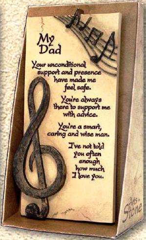 Arts on Stone Counter Plaques Dad
