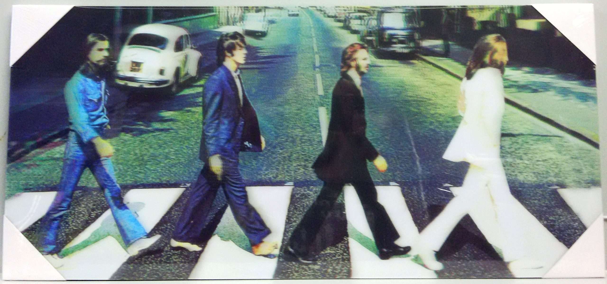 3D Art Beatles Zebra Crossing 23 x 50cm Carolina Trading