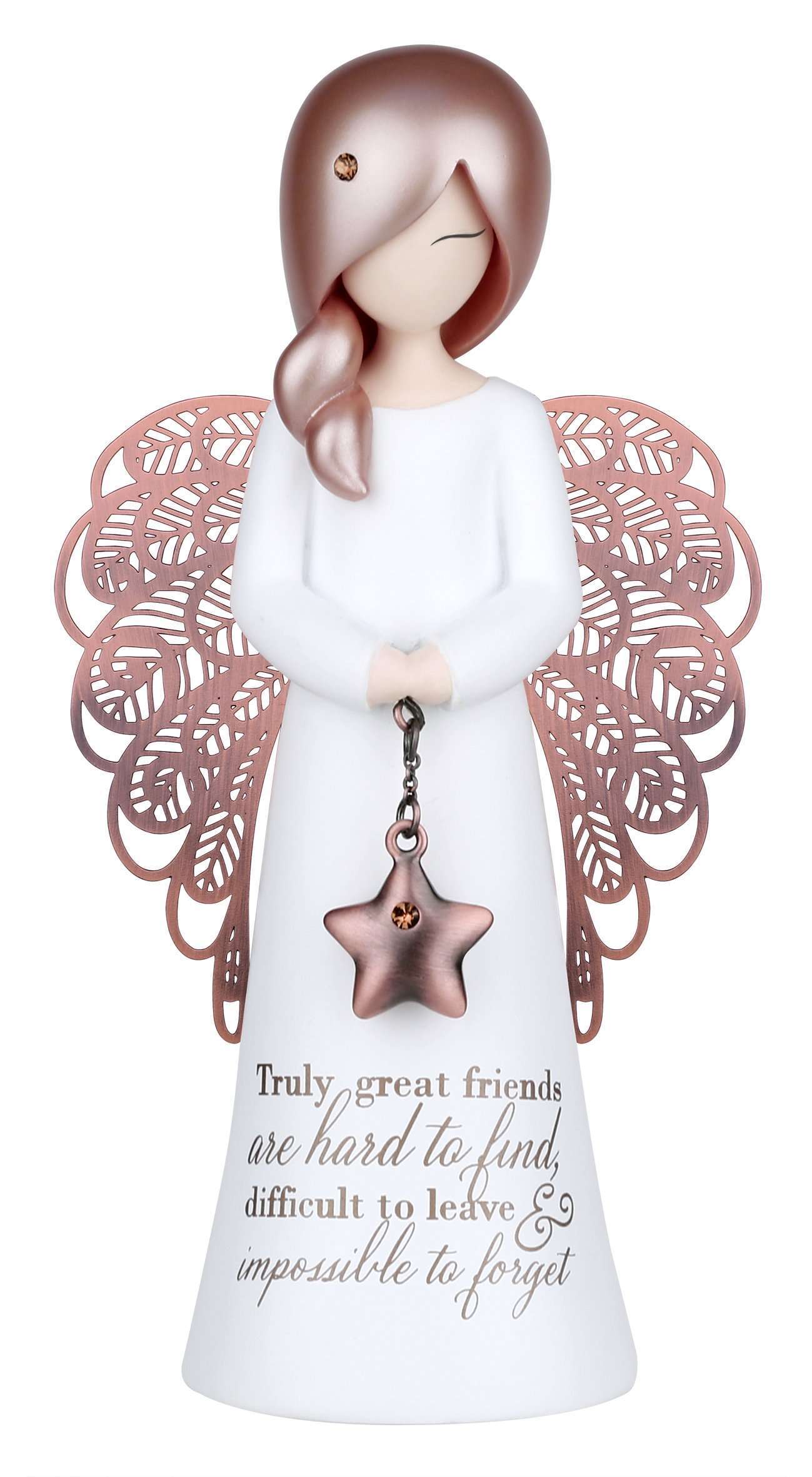 Truly great friends are hard to find, difficult to leave and impossible to forget 125mm