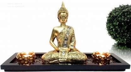 Zen Garden Buddha Candle Holder