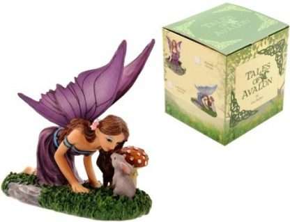 Fairy Kneeling Kissing Rabbit