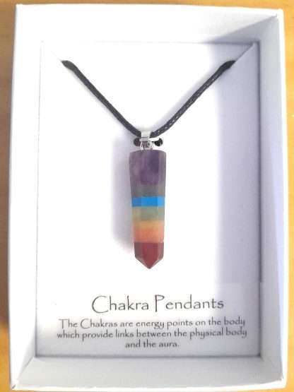 Chakra Stone Pendant with Display Box - Image 2