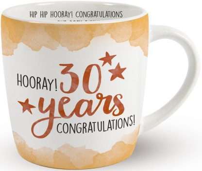 Hooray!  30 years Congratulations!