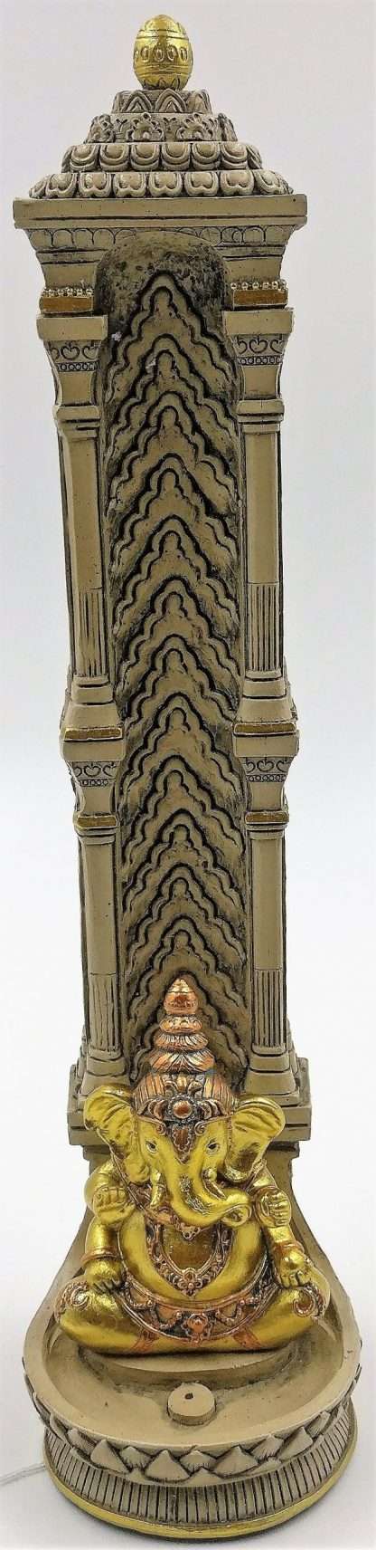 Ganesh Incense Holder Gold