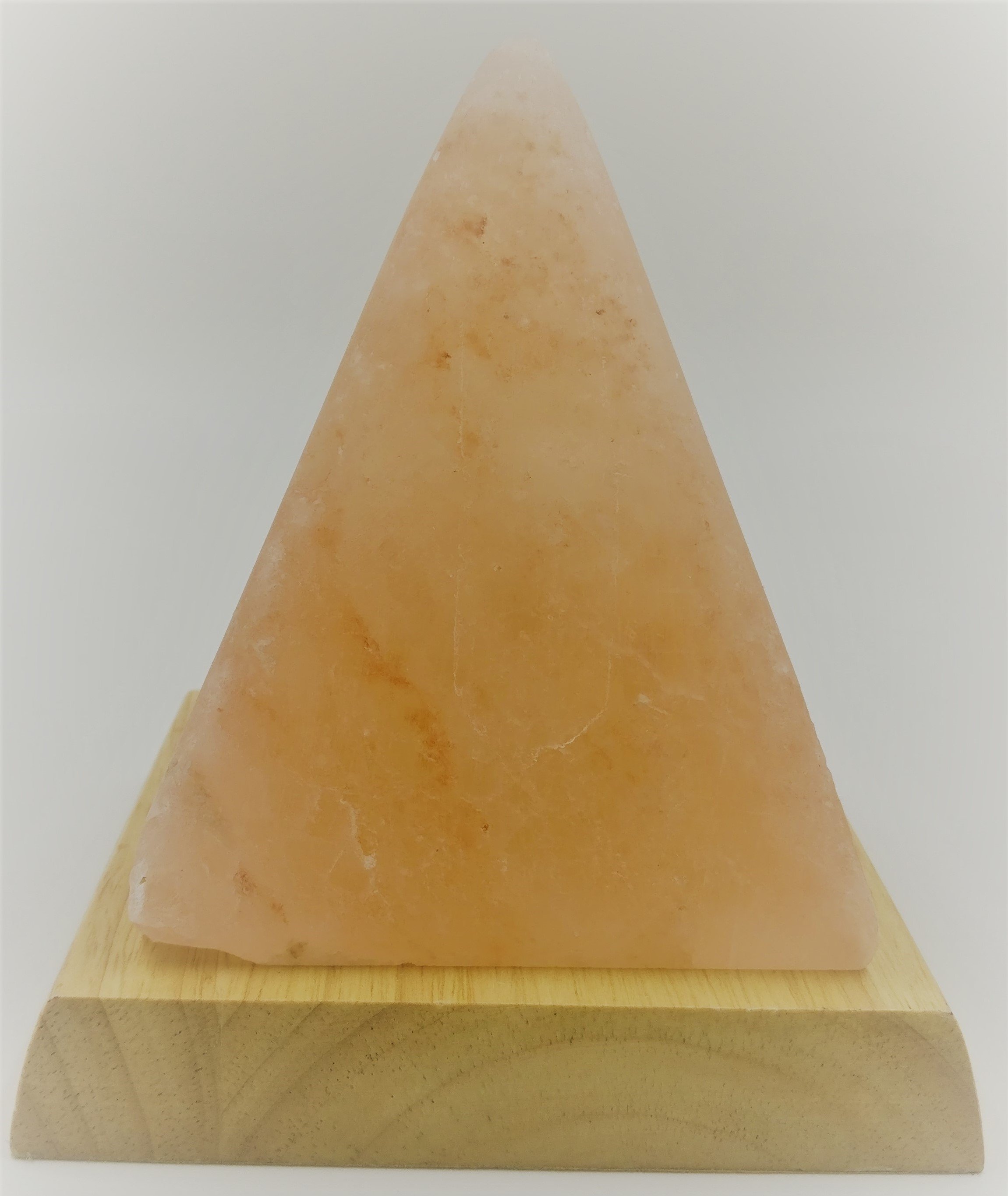Salt Lamp Pyramid Orange 10cm Ina Trading Salt Lamp Pyramid Orange 10cm