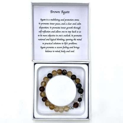 Brown Agate bracelet