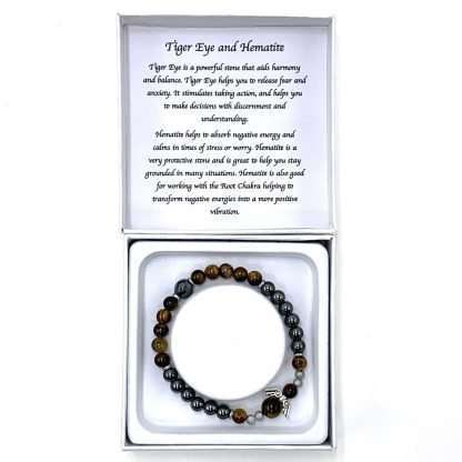 Tiger Eye Hematite bracelet