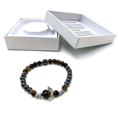 Tiger Eye Hematite bracelet - Image 2