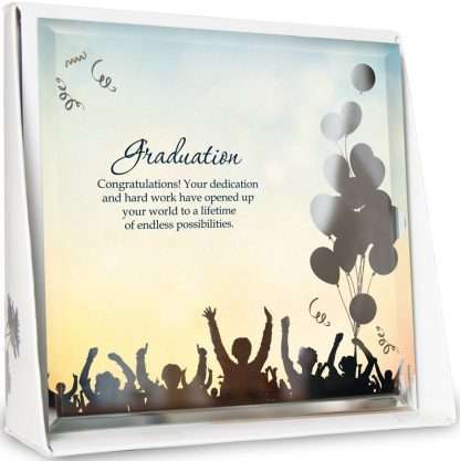 Silver Silhouette Graduation