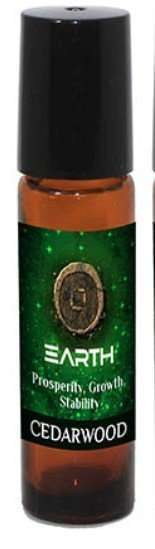 Four Elements Roll-On Essential Oil Perfume Cedarwood