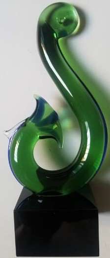 Glass Art Hei Matau
