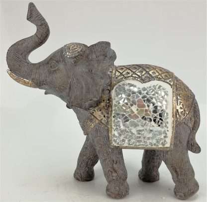 Elephant Figurine with Mosaic