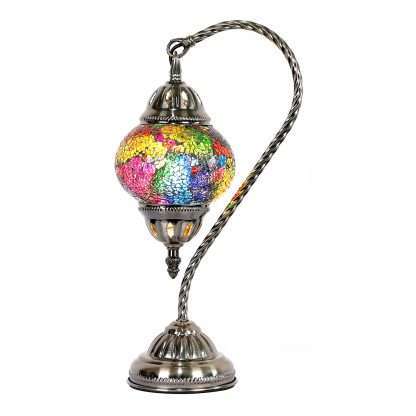 Turkish Mosaic Lamp- Swan Neck
