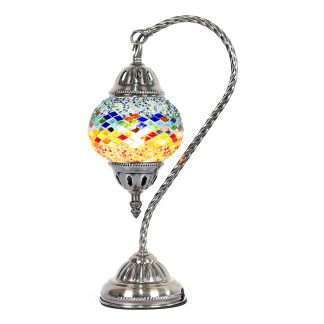 Turkish Mosaic Lamp- Swan Neck