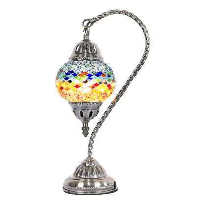 Turkish Mosaic Lamp- Swan Neck
