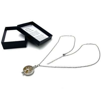 Honey Jade Nov Birthstone Necklace - Image 2