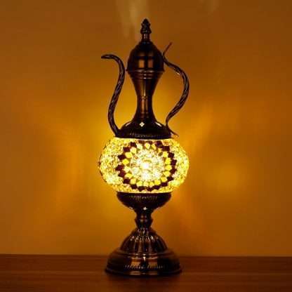 Teapot Shaped Mosaic Lamp - Image 2