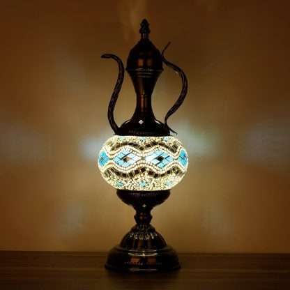Teapot Shaped Mosaic Lamp - Image 2