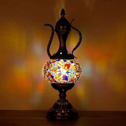 Teapot Shaped Mosaic Lamp - Image 2