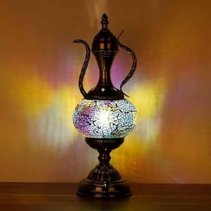 Teapot Shaped Mosaic Lamp - Image 2