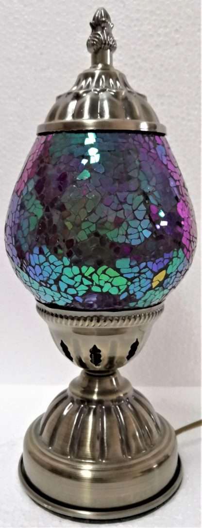 Turkish Oval Mosaic Lamp