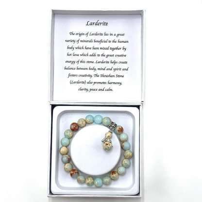 Larderite bracelet
