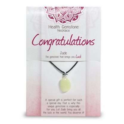 Congratulations Necklace Jade
