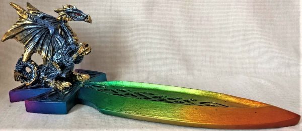 blue dragon incense burner