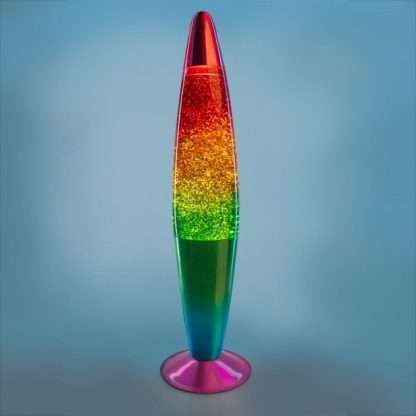 Glitter Lamp Rainbow