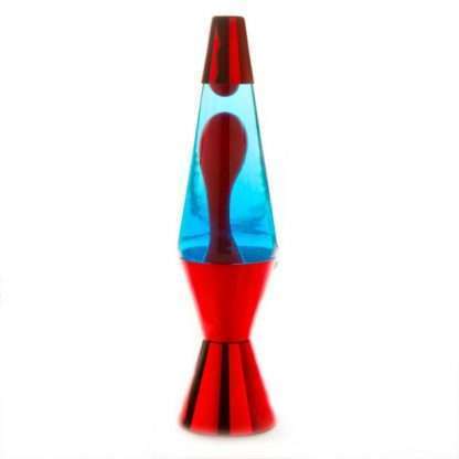 Metallic Motion Lamp Red