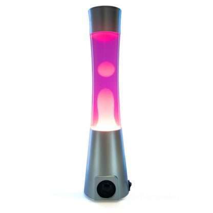 Silver/Pink/White Motion Lamp Bluetooth Speaker - Image 4