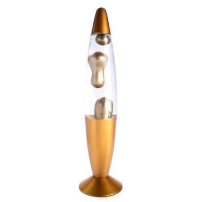 Gold Metallic Magma Motion Lamp - Image 4