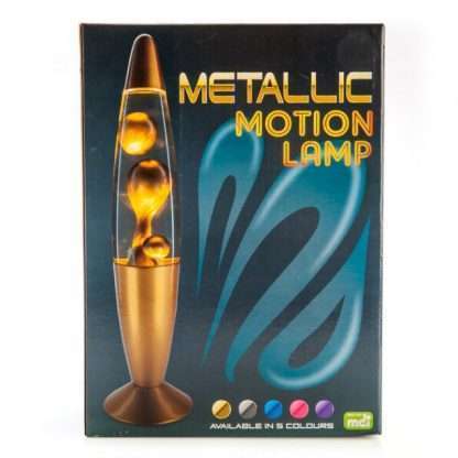 Blue Metallic Peace Motion Lamp - Image 2
