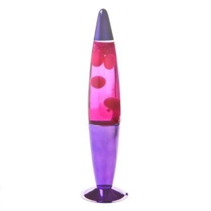 Purple/Pink Metallic Peace Motion Lamp