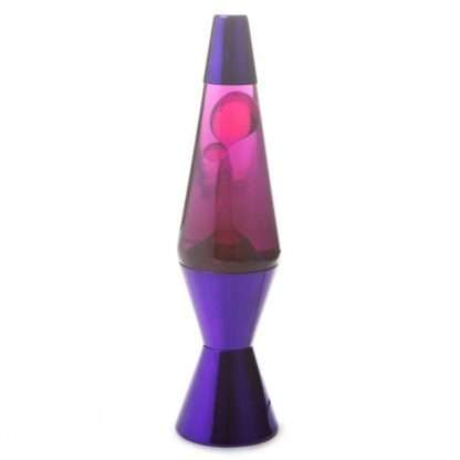 Purple/Pink Metallic Diamond Motion Lamp