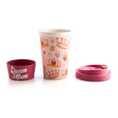 Queen Mum Eco-to-Go Bamboo Cup - Image 2