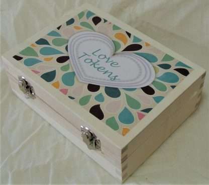 Marble Heart Tokens Mummy Grandma Friends 36 Assorted - Image 3