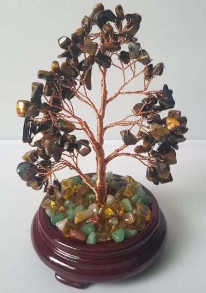 Gemstone Tree Large Tiger Eye