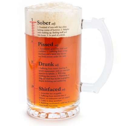 Drinktionary Beer Stein
