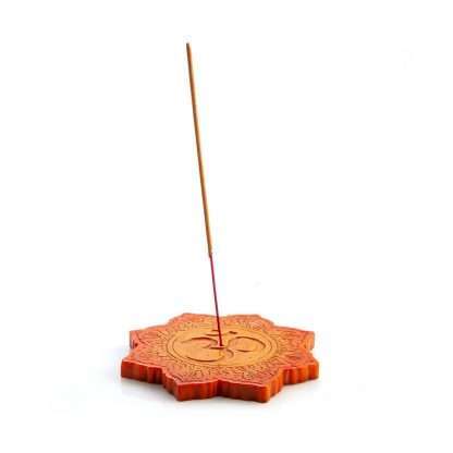 Orange Om Incense Burner - Image 4