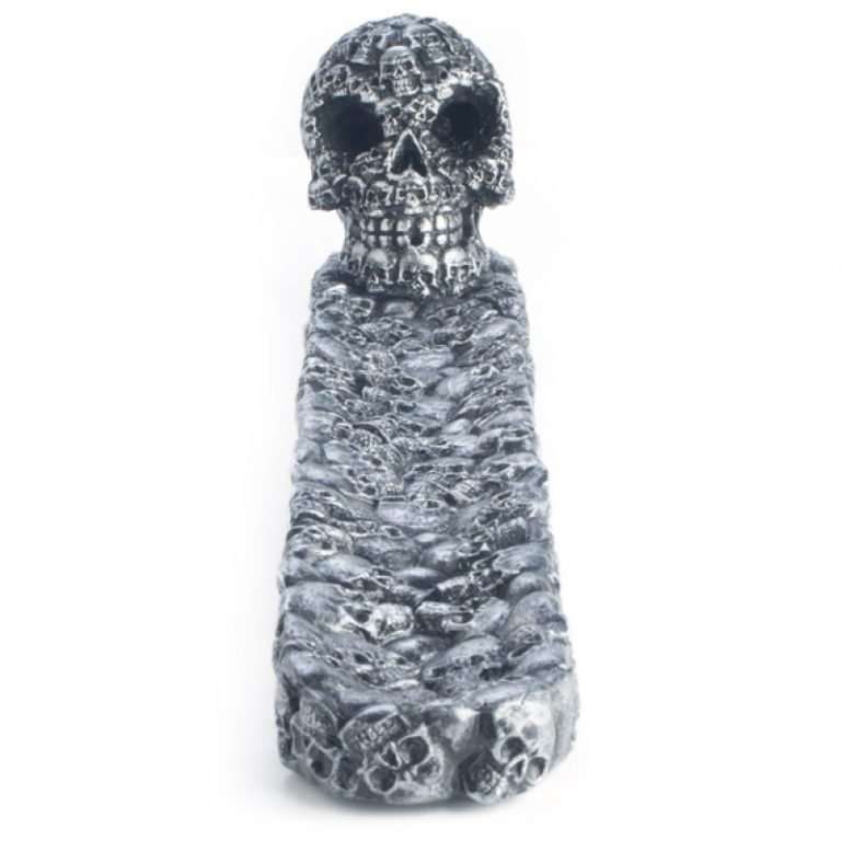 Skulls and Skulls Incense Burner Carolina Trading